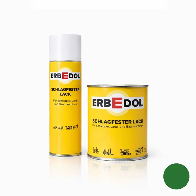 Traktor auf einem Feld